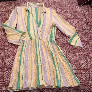 Short colorful Zara dress